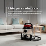 thumbnail of Aspirador Sólidos y Líquidos EVVO AE84, 1380W, 20L, Función Soplado y Filtro HEPA