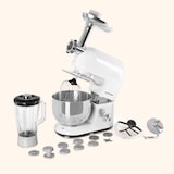 thumbnail of Klarstein Lucia Küchenmaschine 3-in-1 1800 W / 2,7 PS 5 Ltr Edelstahl BPA-frei Weiß