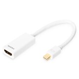 thumbnail of DIGITUS DisplayPort Adapterkabel, mini DP - HDMI 0,15m