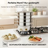 thumbnail of BEM Dampfkocher 6-tlg. 30 cm aus Edelstahl 18/10 mit Glasdeckel, NICHT induktionsgeeignet