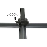 thumbnail of Feel Furniture - Toscano - Luxe Parasol - Roma - 3 Meter - Donkergrijs