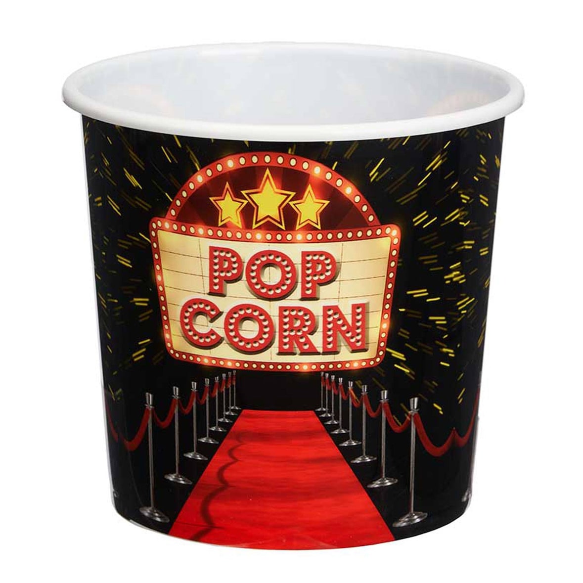 San Ignacio LEKNES - Secchio per popcorn 12 cm 'Hollywood'