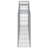 thumbnail of vidaXL Gabionen mit Hochbogen 5 Stk. 300x30x80/100 cm Verzinktes Eisen