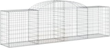 thumbnail of vidaXL Gabione mit Hochbogen 300x50x80/100 cm Verzinktes Eisen