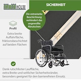 thumbnail of TRUTZHOLM Rollstuhlrampe 213 cm Traglast 272 kg Alu 2-fach klappbar Friktionsbeschichtet Kofferrampe