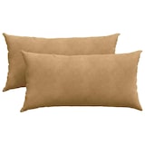 thumbnail of vidaXL Sofakissen 2 pcs Braun 80 x 40 cm Cordstoff