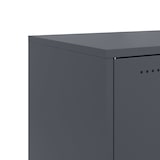thumbnail of vidaXL Sideboard Anthrazit 100,5x39x72 cm Stahl
