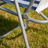 thumbnail of Aktive Silla playa alta fija plegable 45x42x75 cm marinera