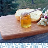 thumbnail of 20x Pequeno Frasco de Mel Hexagonal com Tampa 45ml - Ideal para a Conservação de Mel, Compota, Especiarias, Iogurte