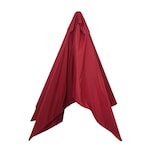 thumbnail of Ersatz-Bezug für Sonnenschirm Florida 3x4m, Sonnenschirmbezug Ersatzbezug, Polyester ~ bordeaux