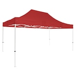 thumbnail of Carpa Cenador Plegable Profesional Aluminio Expert 3x4,5 Rojo | Estructura Hexagonal 40x40x1,6 mm | Resistente para Exterior y Eventos