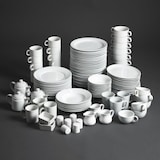 thumbnail of Athena Hotelware 165(Ø)mm Borden met brede rand Set van 12