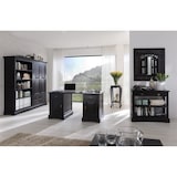 thumbnail of SIT Möbel Schreibtisch | 2 Schubladen, 2 Türen | Akazie-Holz | antikfinish | B 150 x T 68 x H 75 cm | 09807-30 | Serie SAMBA