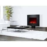 thumbnail of PURLINE Cheminée électrique PURLINE avec pied et façade incurvée coloris noir CHE-340