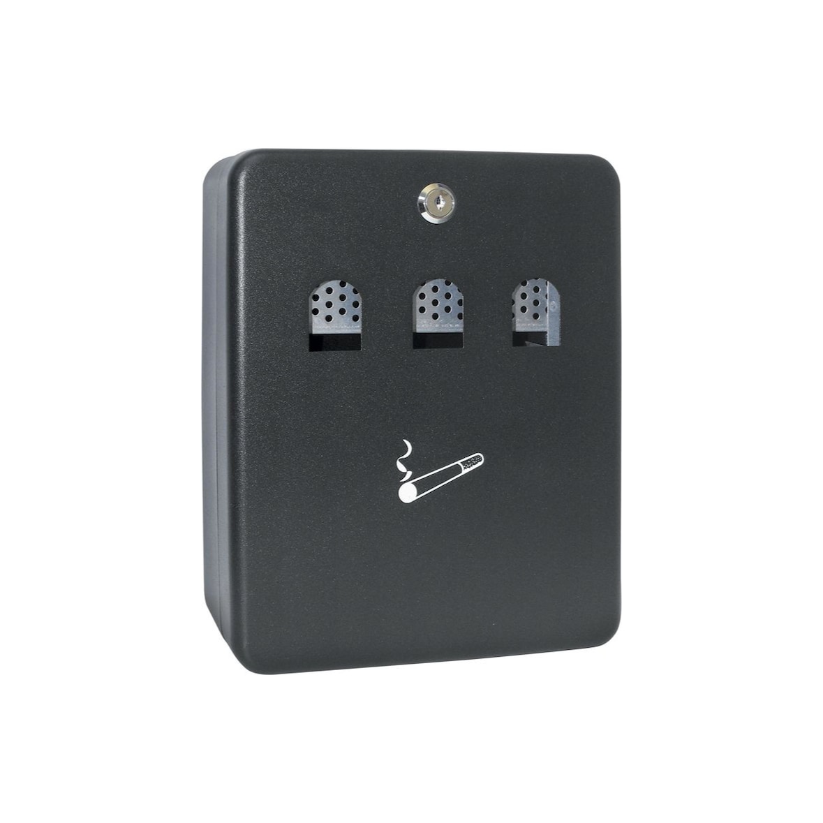 Cinzeiro de parede exterior box com chave