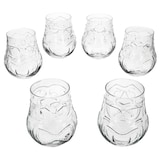 thumbnail of 6er Set Tiki Cocktailgläser 47cl aus Glas mit Relief - 1003165