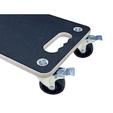 thumbnail of METRO PROFESSIONAL Transportroller mit Bremsen, Multiplex/Sperrholz, 29 x 58 x 11.5 cm, 300 kg, schwarz