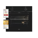 thumbnail of Exquisit Einbaubackofen EBE255-020 schwarz | Energieeffizienzklasse A | 59,0 l Garraum | Einbaubackofen 60 cm