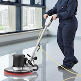 thumbnail of Confezione 5 Dischi per la pulizia dei pavimenti (Nero - Fibra dura) - Perfetti per la pulizia di superfici in marmo, ceramica, piastrelle, ecc