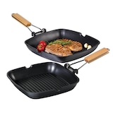 thumbnail of Tarrington House Grillpfanne, Aluguss, 28 x 28 cm, 2-Fach Dupont Antihaftbeschichtung, Backofenfest