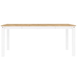 thumbnail of Mesa de comedor Panama madera maciza pino blanco 180x90x75 cm