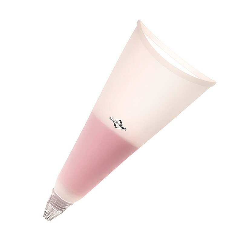 Küchenprofi Spritzbeutel Set Bake mit Silikonbeutel und inkl 9 Tüllen