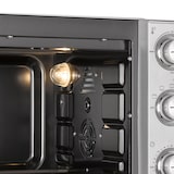 thumbnail of CASO TO 26 SilverStyle - Design Backofen mit rotierendem Drehspieß und inkl. Pizzastein