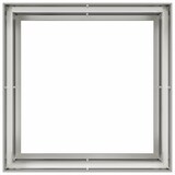 thumbnail of vidaXL Pflanzkübel 100x100x80 cm Edelstahl