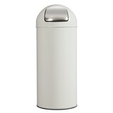 thumbnail of ROSSIGNOL Poubelle 45L avec couvercle à trappe PUSH blanc