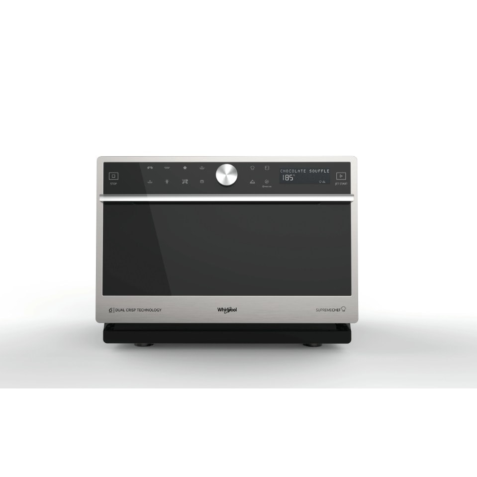 Forno microonde Whirlpool MWSC9133SX 33l 1000W Nero/Acciaio inossidabile [859991663180]