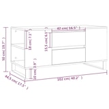 thumbnail of vidaXL Couchtisch Grau Sonoma 102x44,5x50 cm Holzwerkstoff