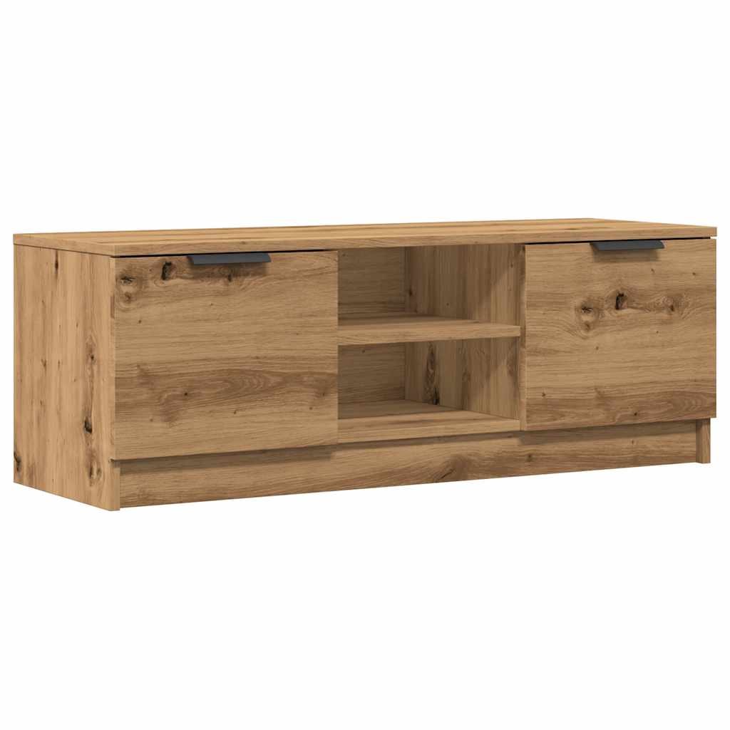 vidaXL TV-Schrank Artisan-Eiche 102x35x36,5 cm Holzwerkstoff