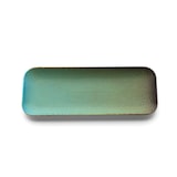 thumbnail of Bazar Bizar Rechthoekig bord van keramiek 36x14x2.5 cm laguneblauw