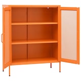 thumbnail of vidaXL Lagerschrank Orange 80x35x101,5 cm Stahl