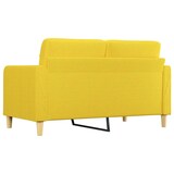 thumbnail of vidaXL 2-Sitzer-Sofa Hellgelb 140 cm Stoff