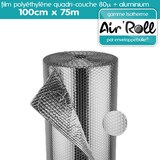 thumbnail of Lot de 20 rouleaux de film bulle d'air largeur 100cm x longueur 75m  - gamme Air'Roll ISOTHERME