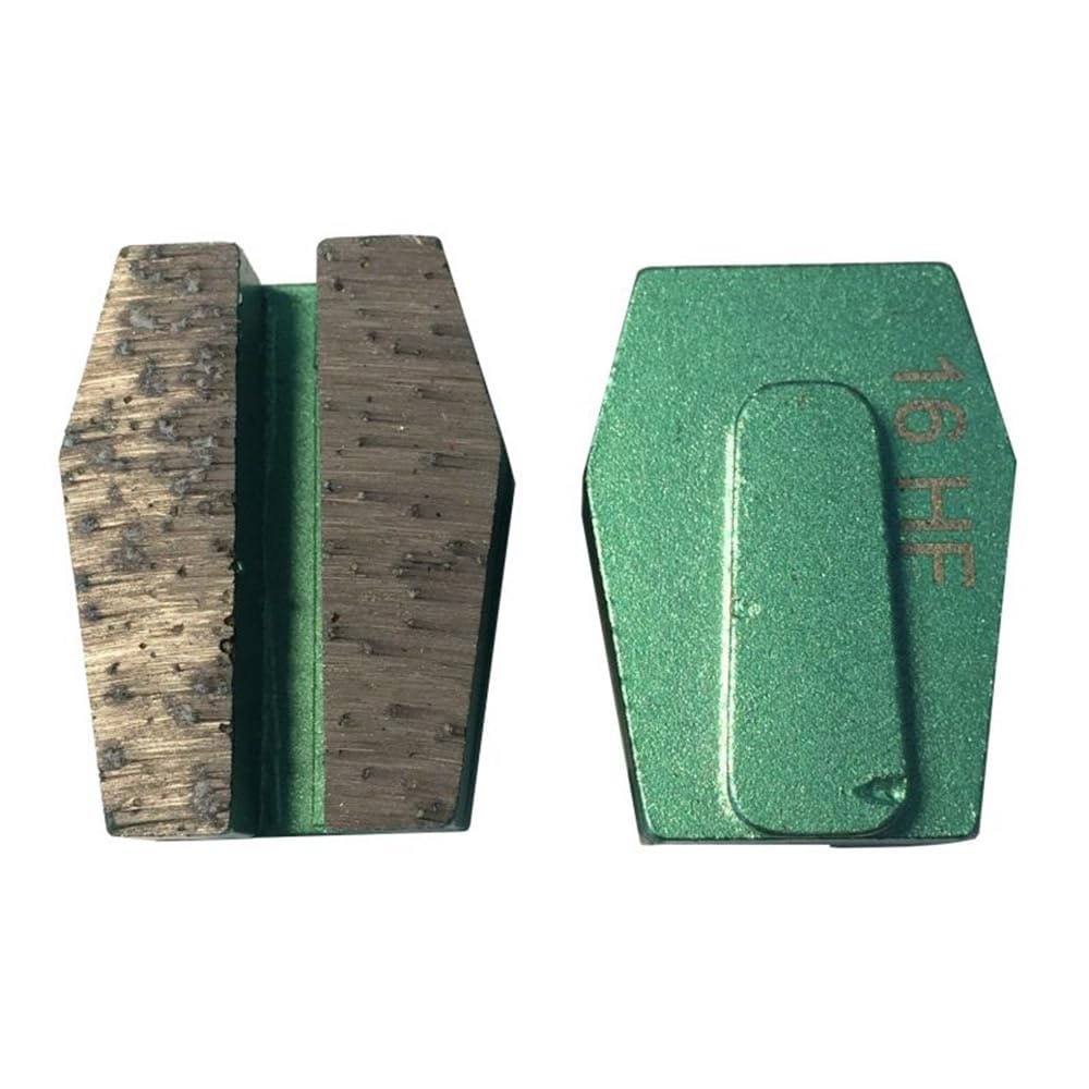 Diamantsegment voor harde vloeren schuren met Schwamborn machines (Groen) - Verwijderen van lijm, egaliseren van vloeren