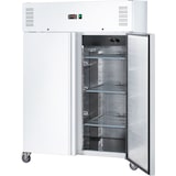 thumbnail of Stalgast STARLINE Doppeltür-Kühlschrank GN 2/1, weiß, fahrbar, 1340x810x2000 (BxTxH), 0,35 kW