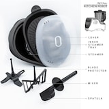 thumbnail of Best Direct Chef O Matic Kitchen Robot, Küchenmaschine mit Kochfunktion, 1200 Watt, 3,00 l Schüssel, mit Dampfgaraufsatz, digitale Waage