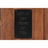 thumbnail of Couchtisch mit Schiebetür und 3 Fächern Akazie massiv 110 x 45 x 70 cm nussbaum LIBRO