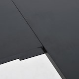 thumbnail of Secretária de PC Computador tipo Secretária para Gabinete - Cor: Preto - MDF E1 e Ferro Revestido a Pó - 155 x 130 x 76 cm