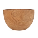 thumbnail of Bazar Bizar Kom van teakhout 25x25x15 cm naturel - Set van 2