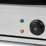 thumbnail of VERTES Dubbel Crepes Maker elektrisch met 2 platen van 40cm, 2×3000W, roestvrij staal, anti-aanbak, traploos instelbare temp. 50‑300°C