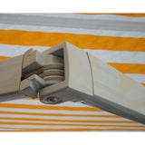 thumbnail of Alu-Markise T792, Gelenkarmmarkise Sonnenschutz 5x3m ~ Polyester Creme