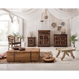 thumbnail of SIT Möbel Stuhlkissen | Bezug Kunstleder braun | ohne Bändern | B 57 x T 49 x H 5 cm | 05969-00 | Serie ZUBEHÖR