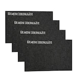 thumbnail of 4er Platzset Tischset Platzdeckchen Untersetzer Platzmatten Filz