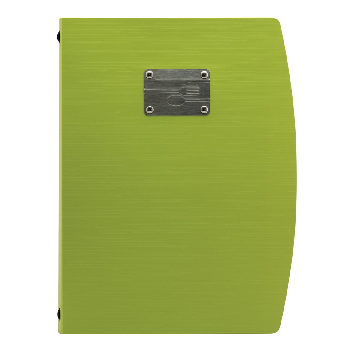 Securit® Speisekartenhülle A4 "Rio" - Grün - Platte mit Besteck inklusive - 4 Ansichten