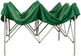thumbnail of Gazebo richiudibile pieghevole 3 X 3 Verde ricoperto in PVC impermeabile