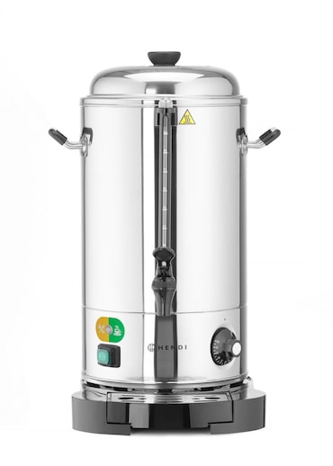 Fervedor de parede dupla em aço inoxidável Hendi 9 litros/22 min