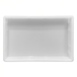 thumbnail of Set 2 Cassetta Service per Impasti 60x40x13h cm con Fondo e Pareti Chiuse Capacità 26 litri Impilabile Bianco Polietilene Alimentare